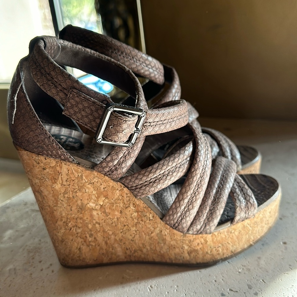 Tory Burch Cork Wedges
